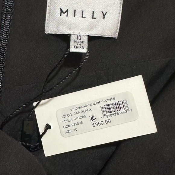 Milly Black Mini Dress - Picture 2 of 6